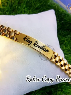 Customized Rolex-Inspired Bracelet – Personalized Luxury for Every Wrist